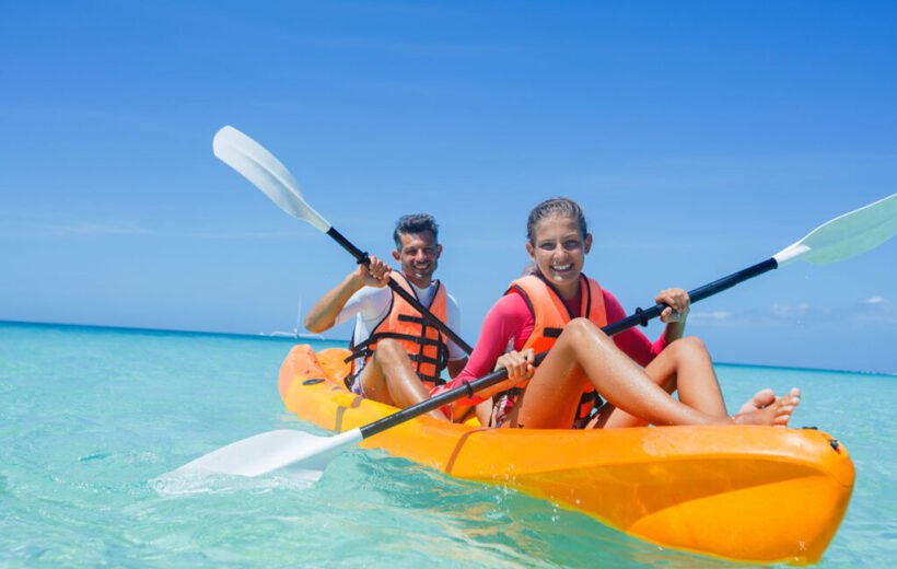 Kayak-Abenteuer mit Drohnenaufnahmen in Zanzibar